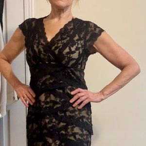 Laura Lacey Black Evening Dress